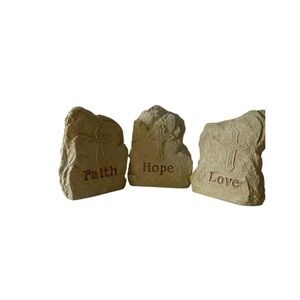 Inspirational‎ Stone Set - Faith, Hope, Love
